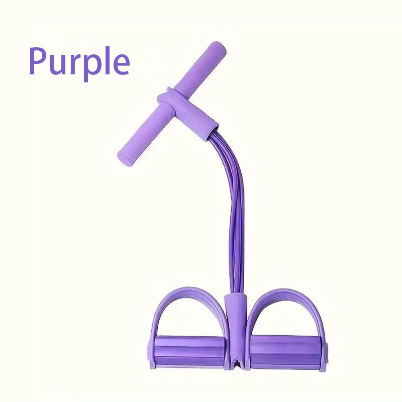Home Gym Foot Pedal Resistance Band Puller - Portable Fitness Equipment for Leg Workouts, Core Training & Full-Body Exercise - Non-Slip Foot Pedal Puller for Toning, Stretching & Strength Building