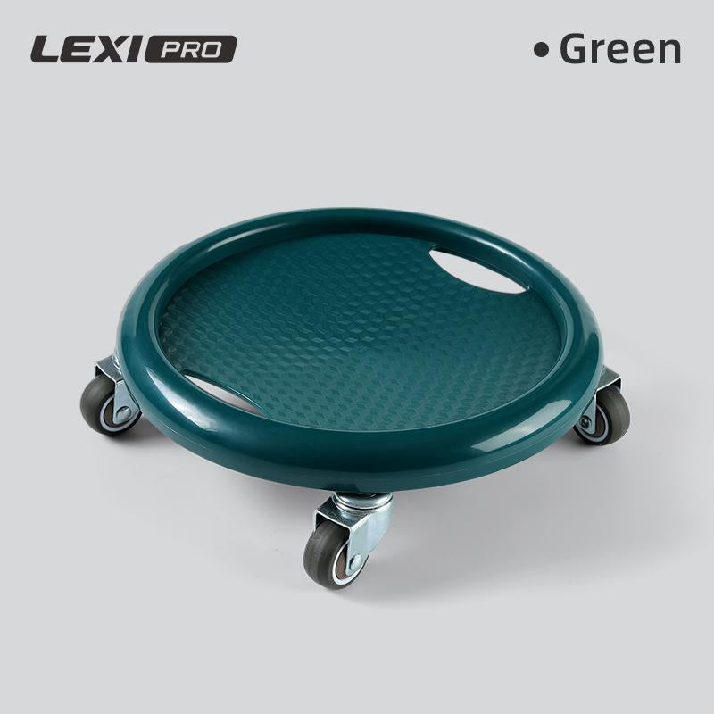 LEXI PRO Silent 4-Wheel Ab Roller for Defined Abs - Home Fitness Equipment with Universal Wheels for Men & Women - Build Strength & Core Muscles